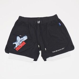 AAR All American Roughneck Training Shorts Mens 2XL XXL Freedom Lined Running